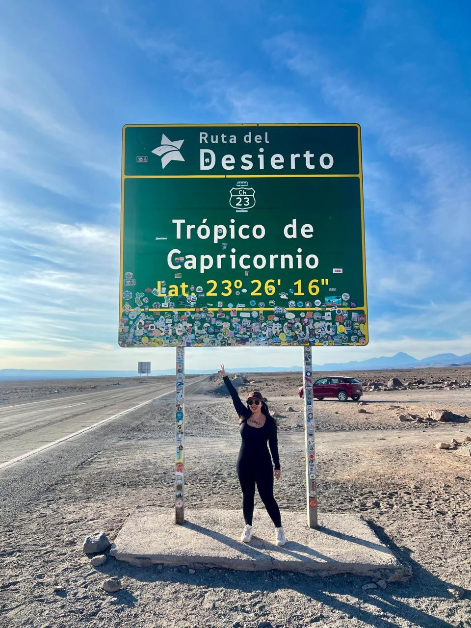 Trópico de Capricórnio, deserto do Atacama